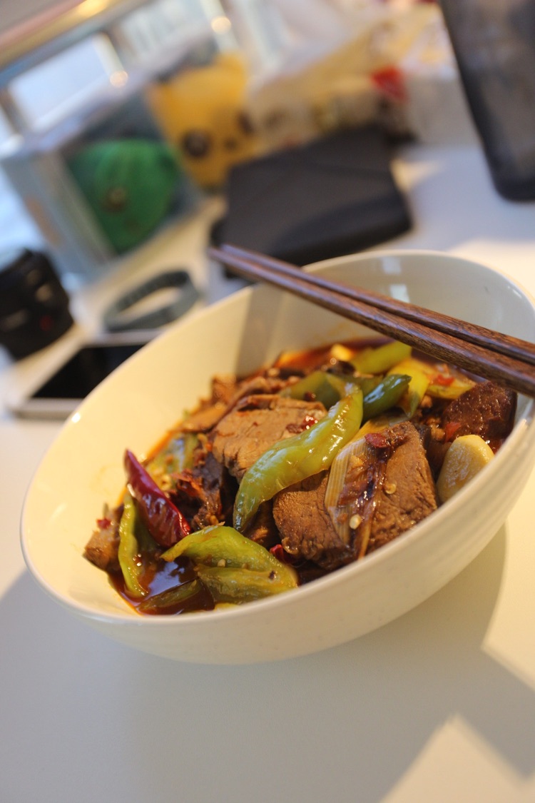 酸辣牛肉的做法图解8