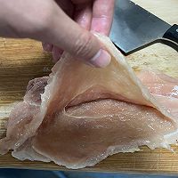 爆浆芝士大鸡排0添加宝宝可食的做法图解3