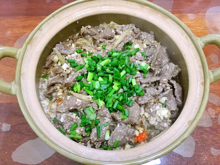 粉丝牛肉煲的做法