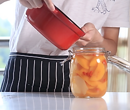 糖水桃罐头（水蜜桃+黄桃）的做法
