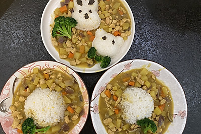 全家都爱的咖喱鸡肉饭