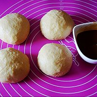 #爱好组-高筋#芝麻酱花式面包的做法图解3