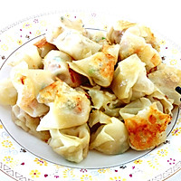 生煎虾干云吞的做法图解7