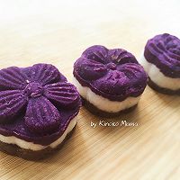 三彩素糕（紫薯+山药+红豆）#宝宝辅食#的做法图解10