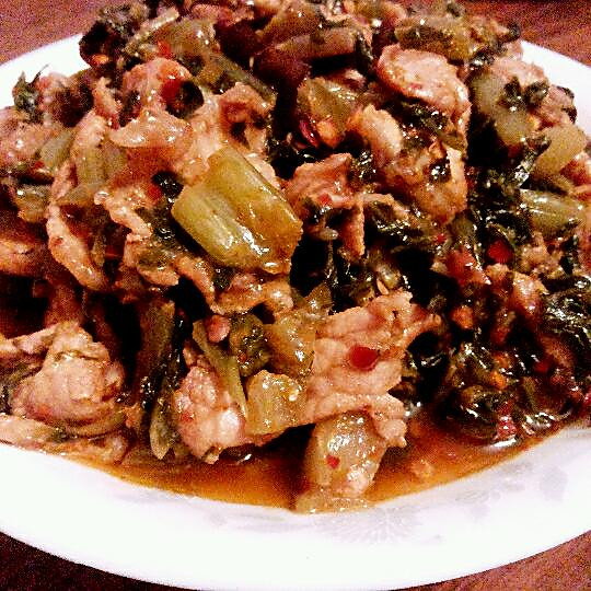 腌菜炒肉的做法_菜谱_豆果美食