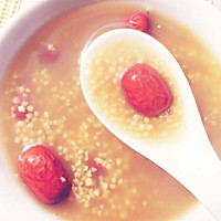 [养生食疗]红糖小米粥的做法图解2