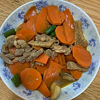 私房芹菜炒牛肉或胡萝卜莴笋的做法图解4