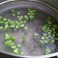 #冰箱剩余食材大改造#芥香苦瓜花生的做法图解5