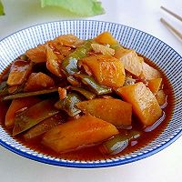 土豆油豆角的做法图解11