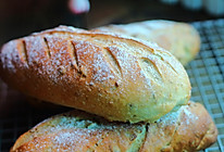 燕麦坚果粗粮面包的做法