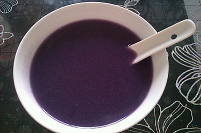 紫薯薏仁奶浆
