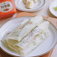 清明食薄饼｜饺子皮版卷饼的做法图解11