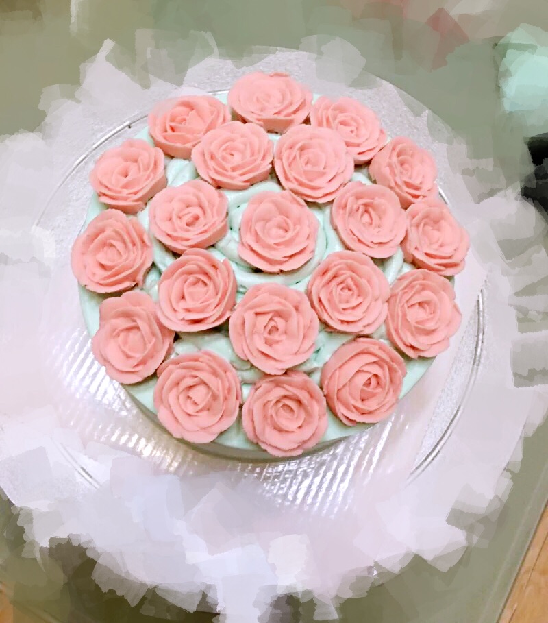 韩式裱花的做法图解5