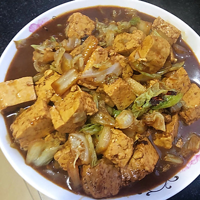 大白菜炖豆腐