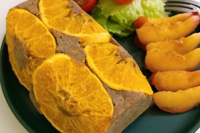 香橙全麦蛋糕|健康烘焙