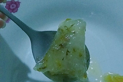 桂花西米粽子