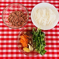 营养又简单的牛肉丸子汤的做法图解1