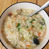皮蛋瘦肉粥的做法图解11