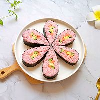 #营养小食光#花朵寿司的做法图解17