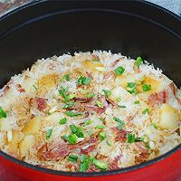 土豆培根焖饭的做法图解8
