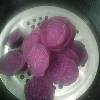#元宵节美食大赏#紫薯圆子的做法图解2