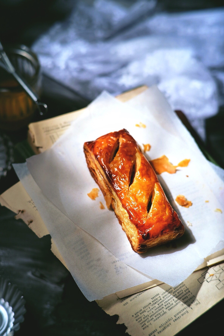 万能千层酥皮 红豆/朗姆苹果派 酥皮蛋糕 丹麦串烧 一方通用的做法