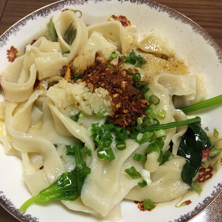 油泼面的做法