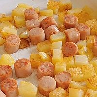 在家自己做的烧烤火腿土豆丁，好吃又卫生的做法图解5