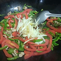 好吃到爆的仔姜双椒肉丝的做法图解8