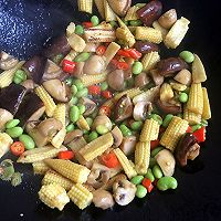 炒双菇的做法图解3