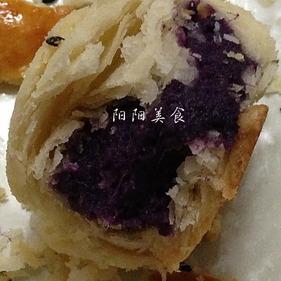 黑芝麻紫薯酥----紫色的诱惑