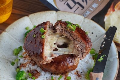 高蛋白能量餐｜双层芝士牛肉堡盖饭