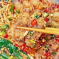 #晒出你的中秋团圆饭#美味爆表的酸辣肥牛的做法图解3