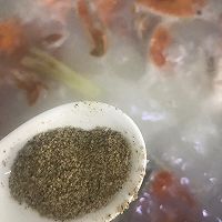 梭子蟹鱿鱼瘦肉粥的做法图解15