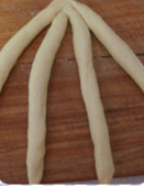 玉米芝麻辫子面包的做法图解7