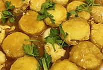 【煎鸡蛋豆腐】的做法
