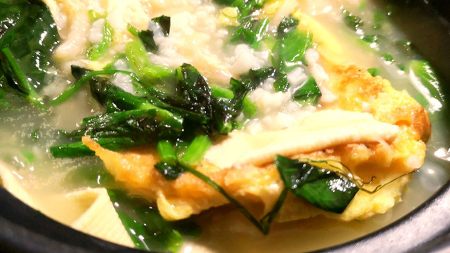 豌豆头海鲜粥的做法