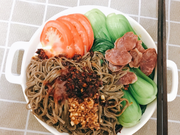 减肥荞麦面的做法