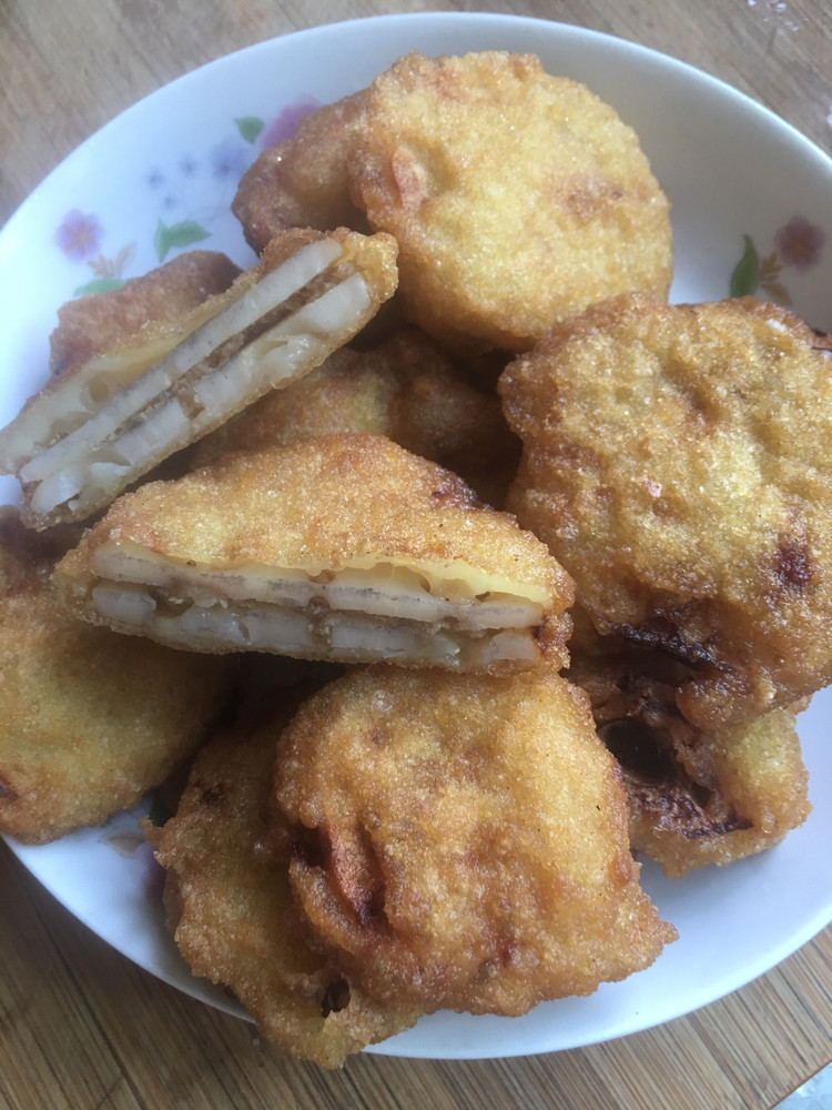 炸莲夹的做法