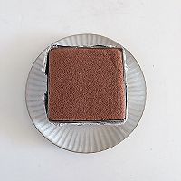ins风~草莓巧克力奶油小方蛋糕的做法图解13