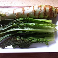 莴笋叶煎饼的做法图解1