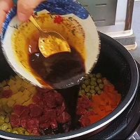 #巨下饭的家常菜#腊肠焖饭的做法图解6