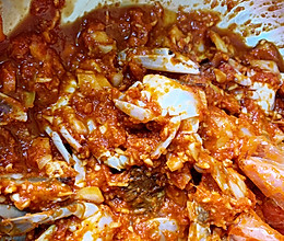 韩式辣酱蟹的做法