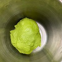 抹茶红豆烤面包的做法图解4