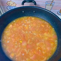 汤面 家常番茄肥牛乌冬面 咖喱乌冬面的做法图解7