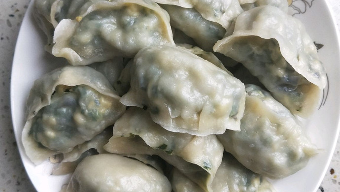 素馅蒸饺