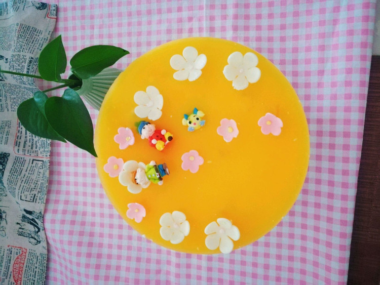 黄桃酸奶慕斯蛋糕的做法