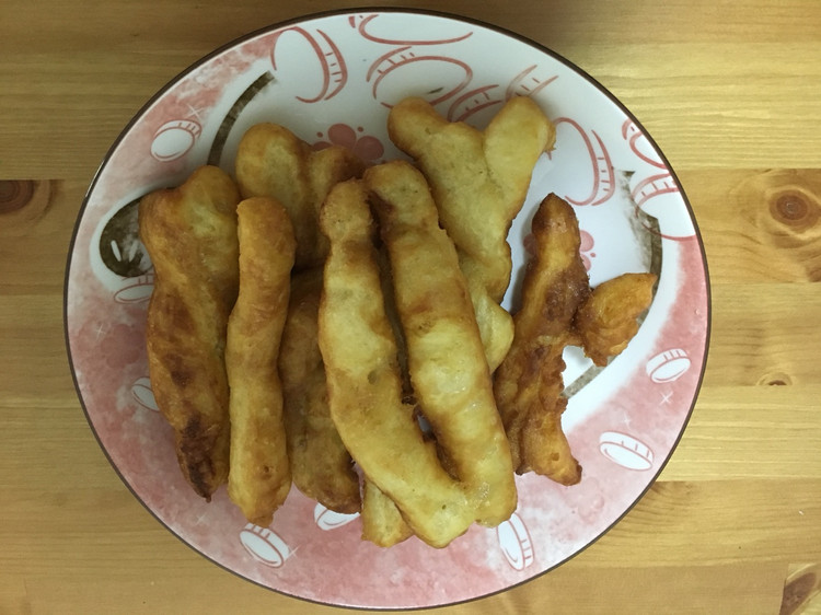 无铝油条 家庭版的做法