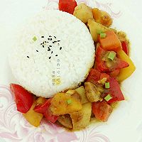 彩蔬咖喱饭的做法图解6