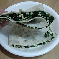 韭菜鸡蛋塌饼的做法图解9